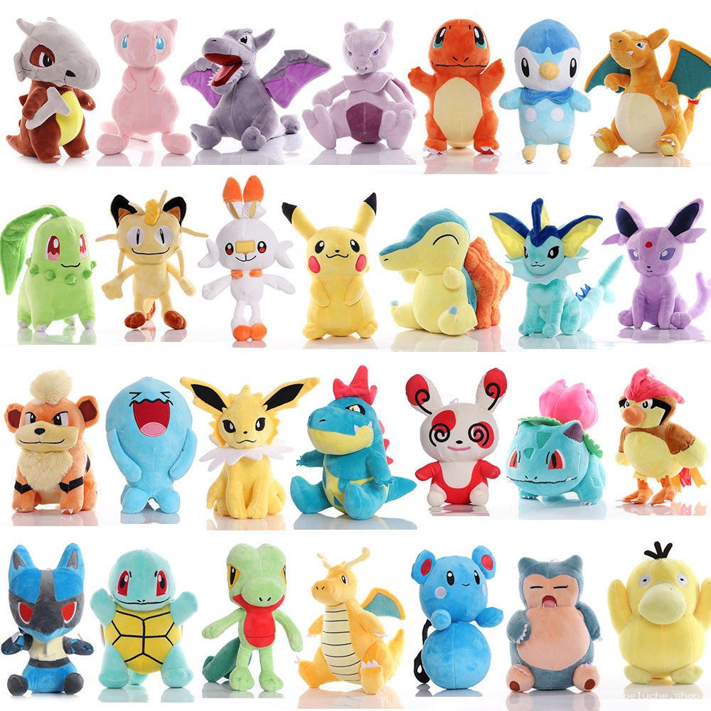 Peluches Pokémon | Grande Collection de Jouets Doux Officiels