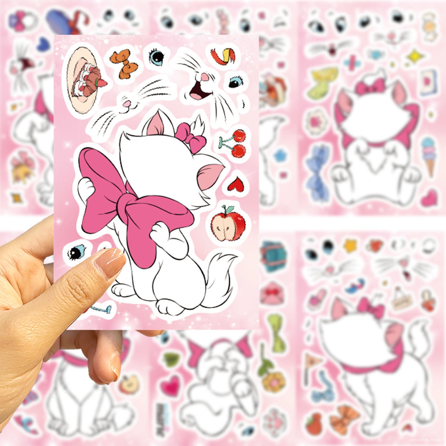Stickers Mignons Marie Les Aristochats - Décoration Adorable