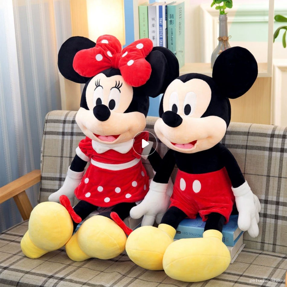 Peluche Géante Mickey et Minnie Mouse - Cadeau Disney