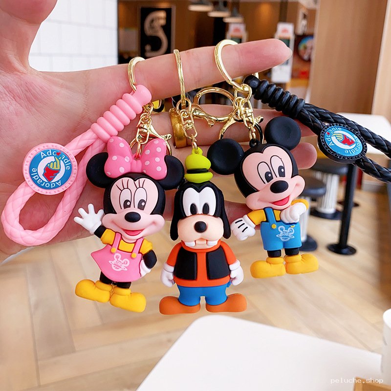 Porte-clés Disney Mickey Minnie Dingo – Accessoires Adorables
