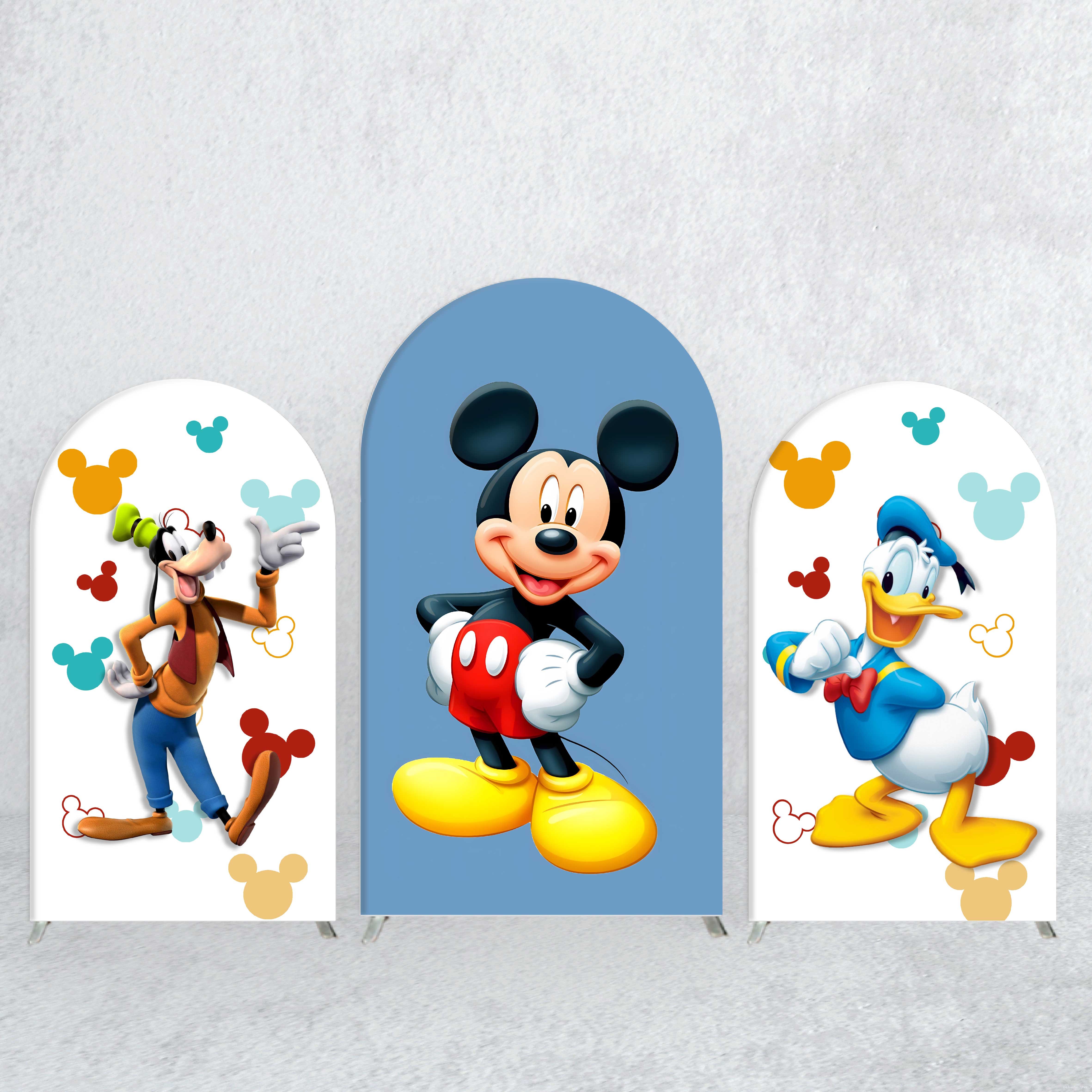 Décoration Fête Disney : Arches Mickey, Dingo, Donald