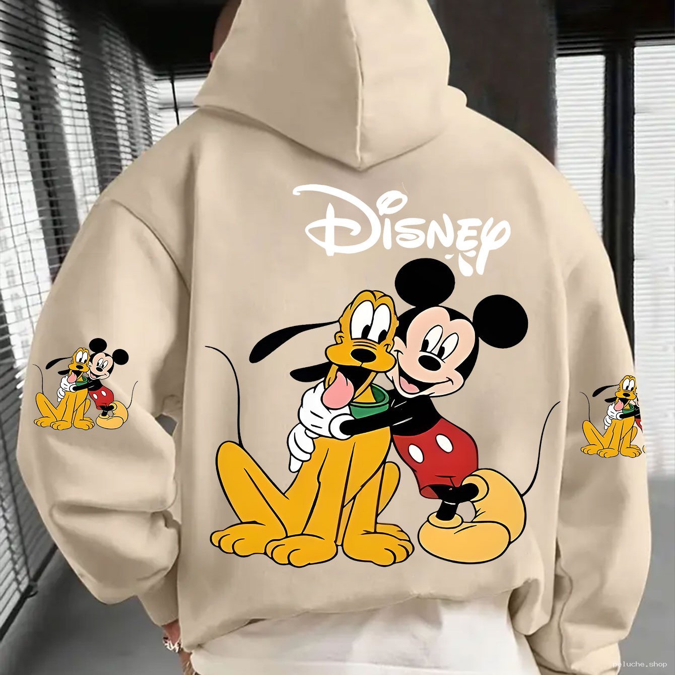 Sweat à Capuche Disney Mickey & Pluto | Confort et Style