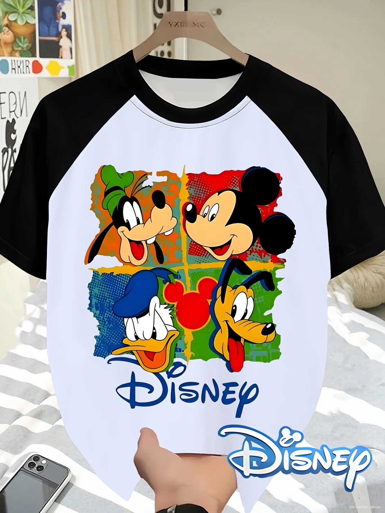 T-shirt Disney Les Amis de Mickey - Coton et Design Amusant