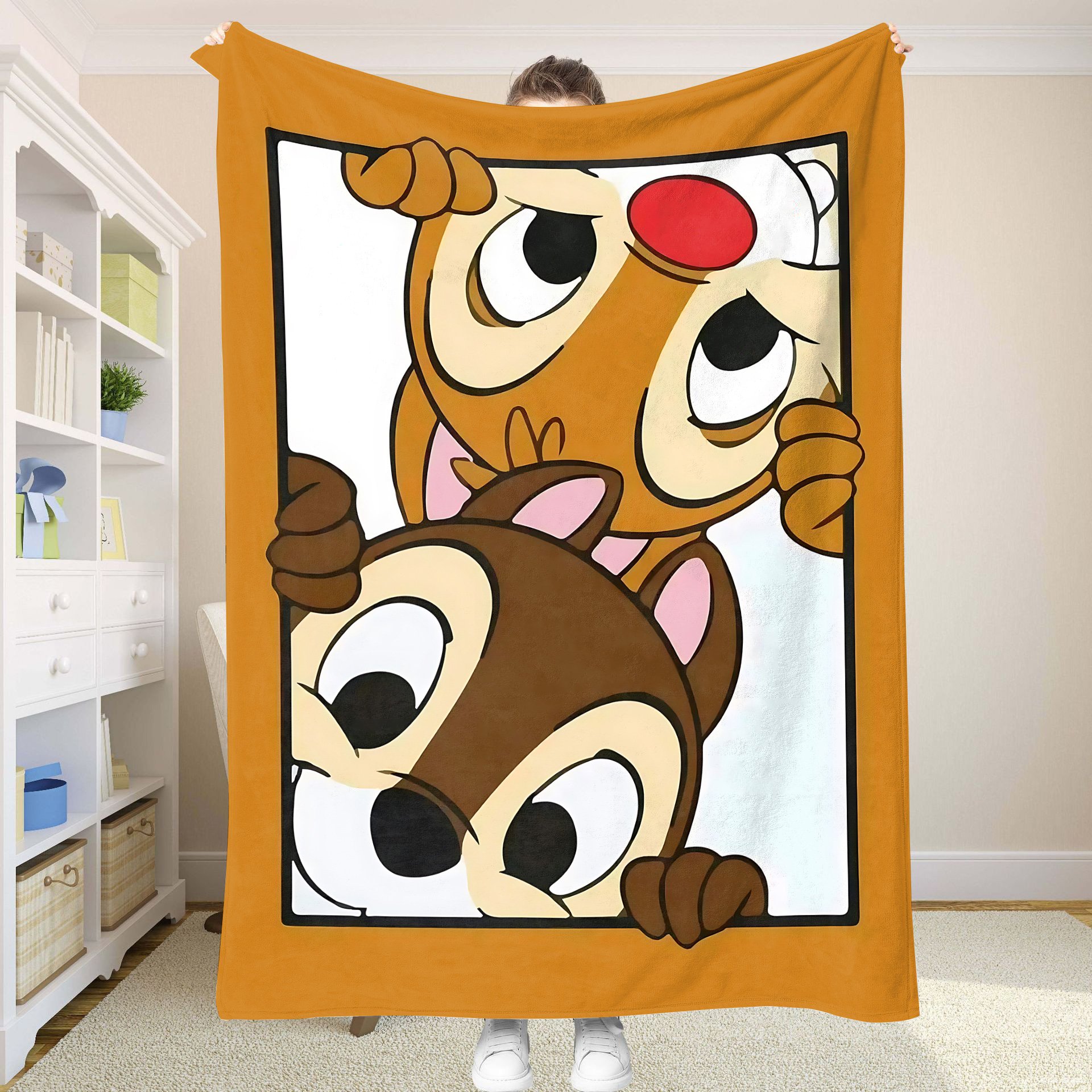 Couverture Polaire Tic et Tac - Douceur et Aventure Disney