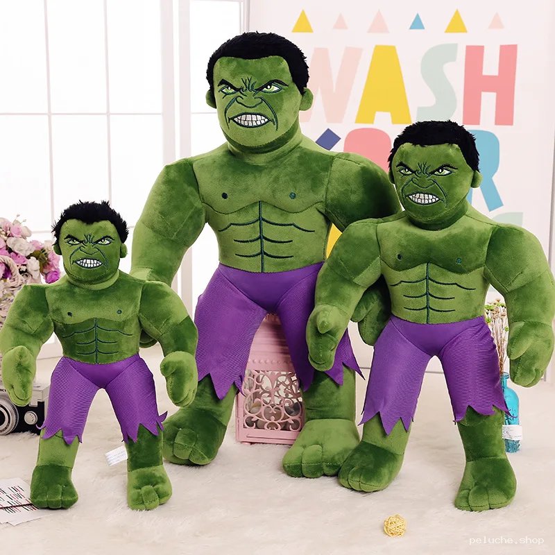 Peluche Hulk Géant | Collection Douce Marvel pour Fans