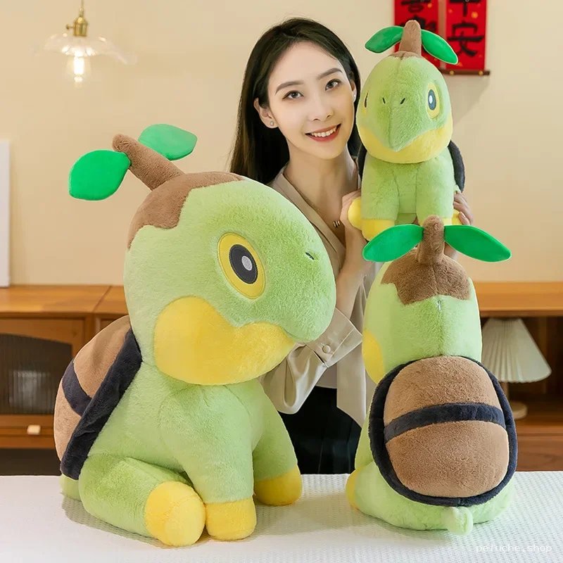 Peluche Tortipouss Pokémon douce et mignonne | Cadeau parfait