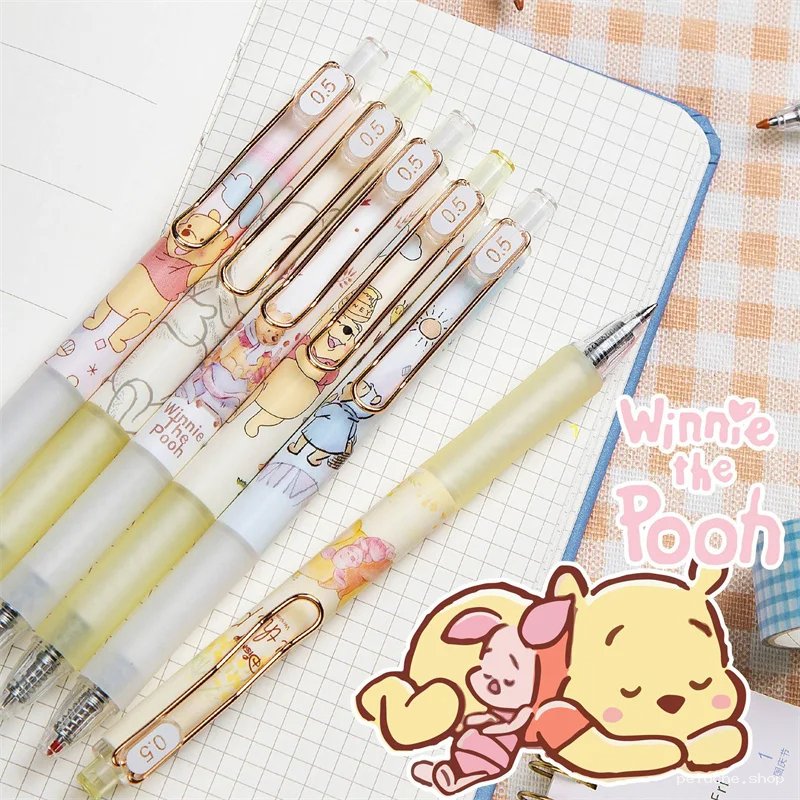 Set de Stylos Gel Winnie l'Ourson 0.5mm - Écriture Douce