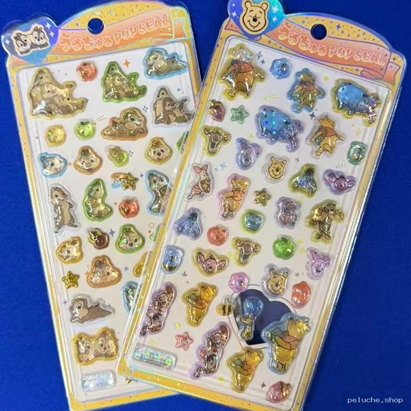 Stickers 3D Disney Winnie l'Ourson et Tic & Tac | Popseal
