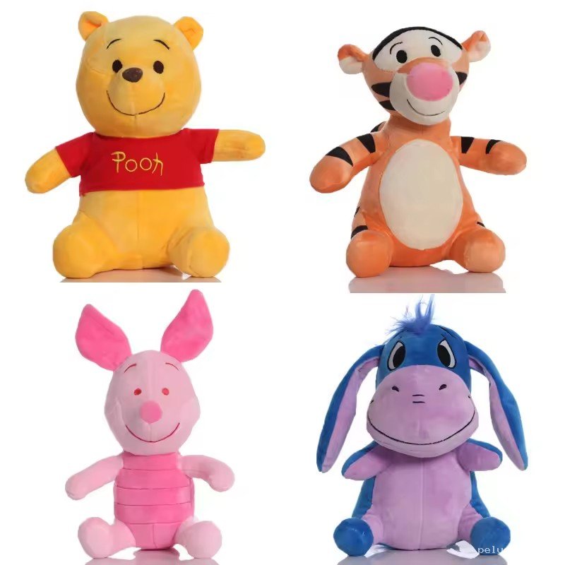 Peluche Winnie l'Ourson et ses Amis - Doux Compagnons Disney