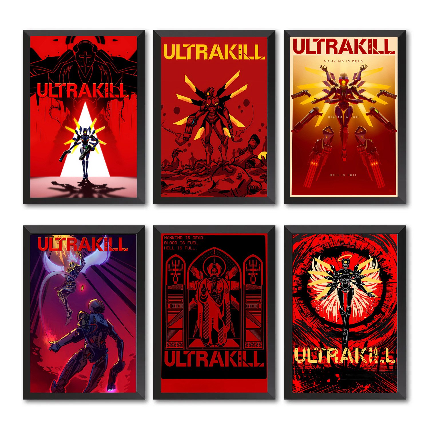 Affiches ULTRKILL - Art & Décoration Murale Gaming