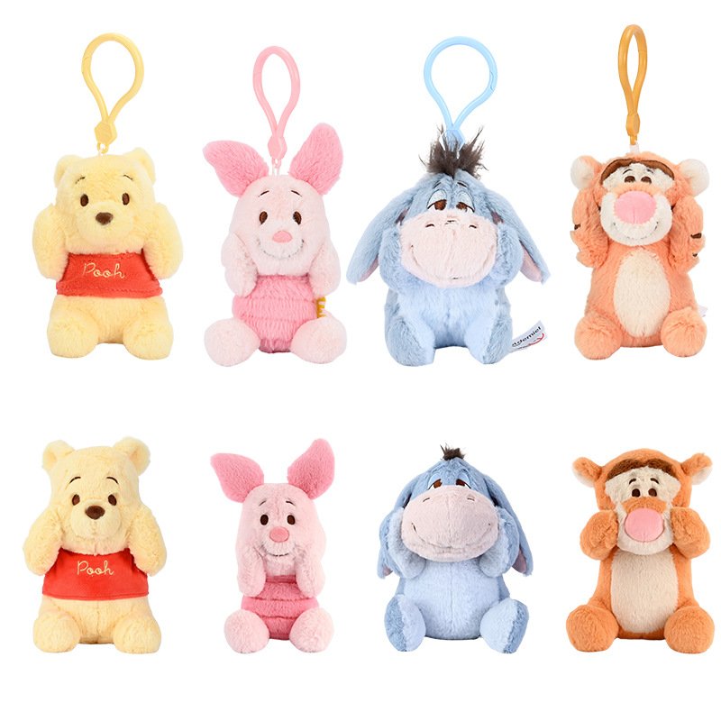 Porte-clés Peluches Disney Winnie l'Ourson & Amis