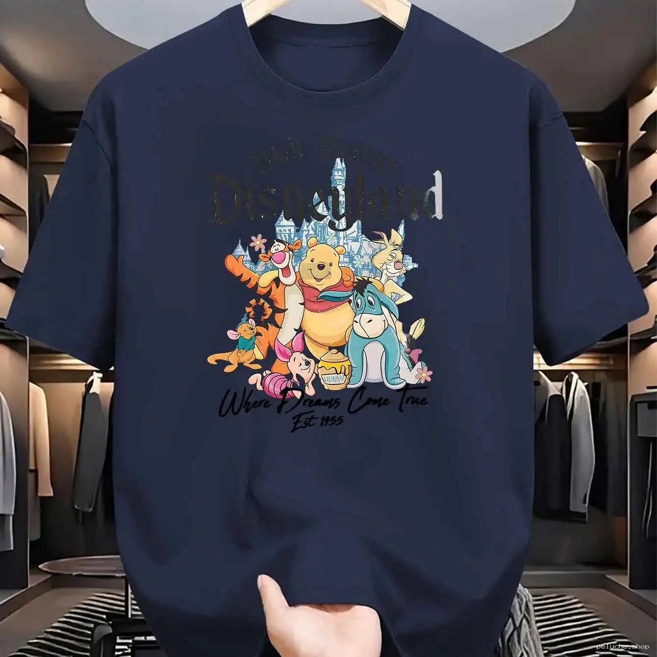 T-shirt Disney Winnie l'Ourson & Amis - Château Disneyland
