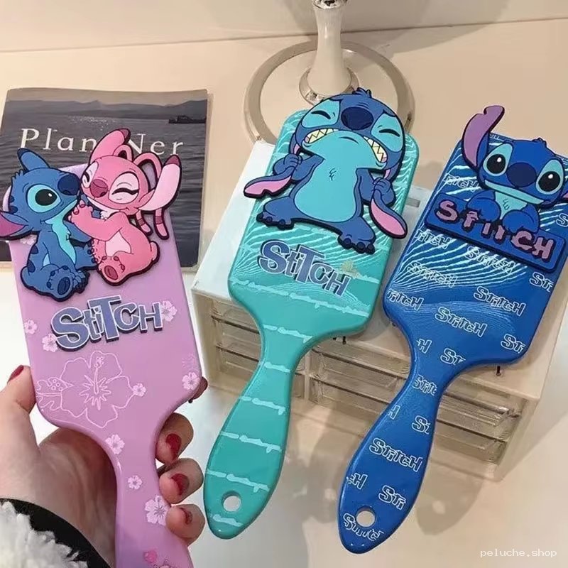 Brosse à Cheveux Disney Stitch & Angel | Démêlage Facile & Fun