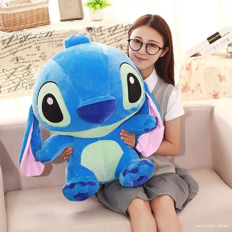 Peluche Stitch Géante Bleue – Douceur et Grandeur Disney