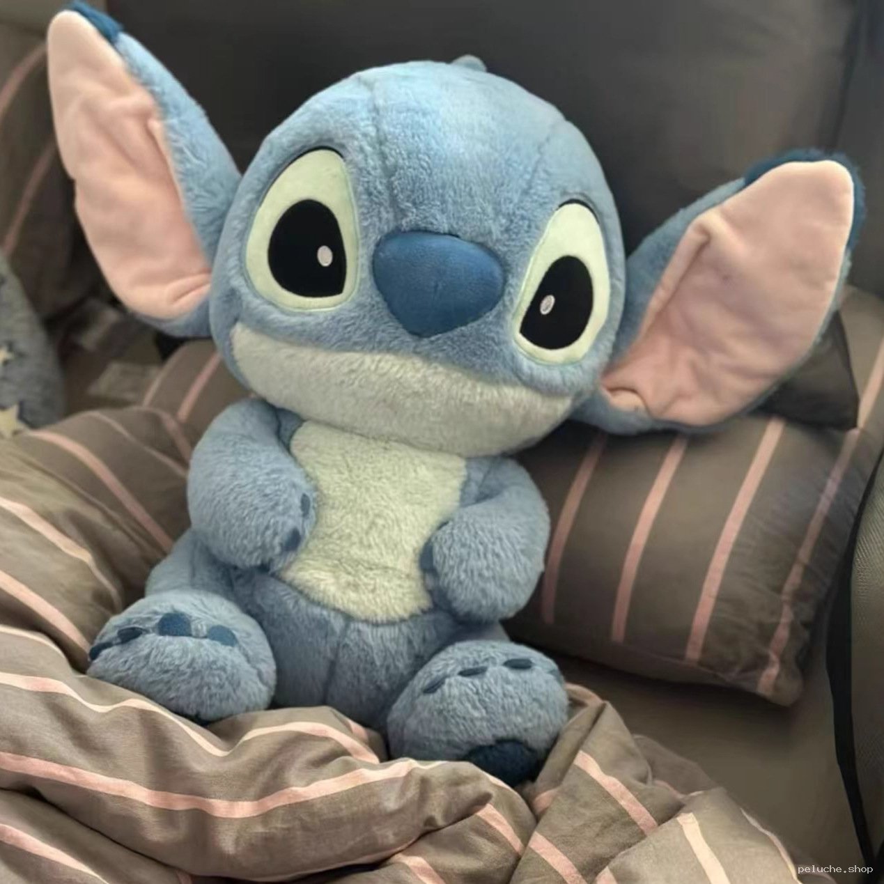 Peluche Stitch Originale Bleue | Doudou Disney Ultra Doux