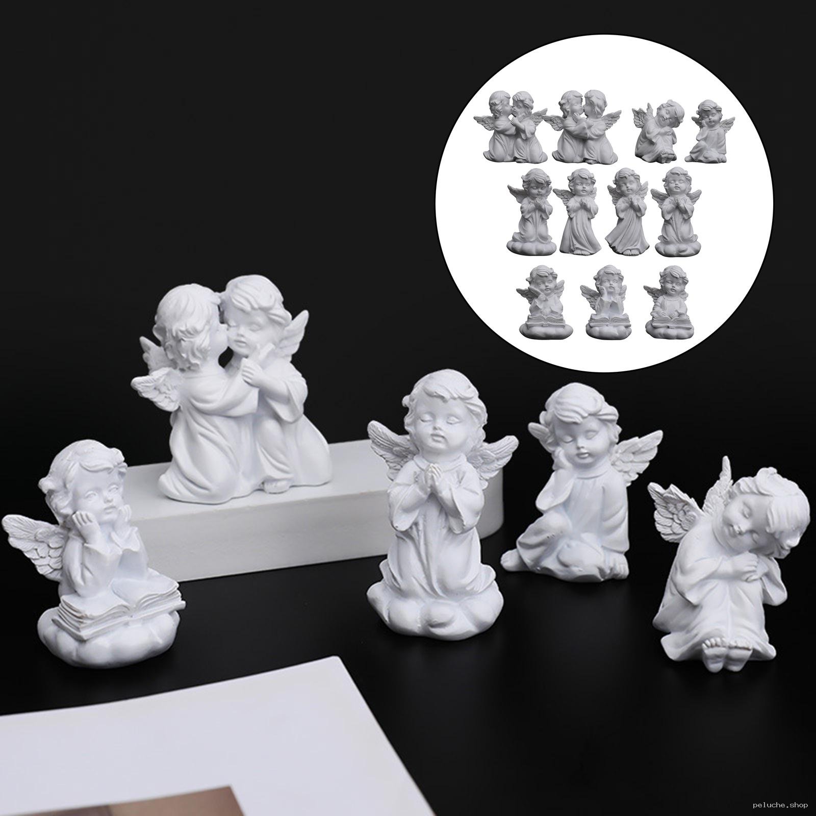 Figurines d'Anges Blanches | Décoration Douceur & Céleste