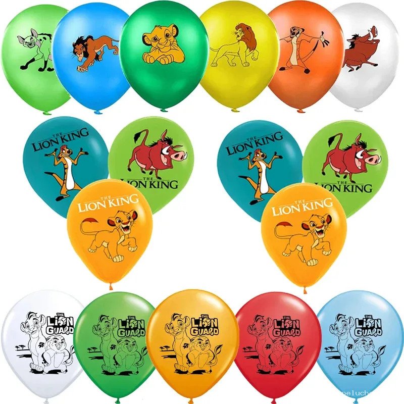 Ballons Le Roi Lion & La Garde du Roi Lion pour Fête Enfant