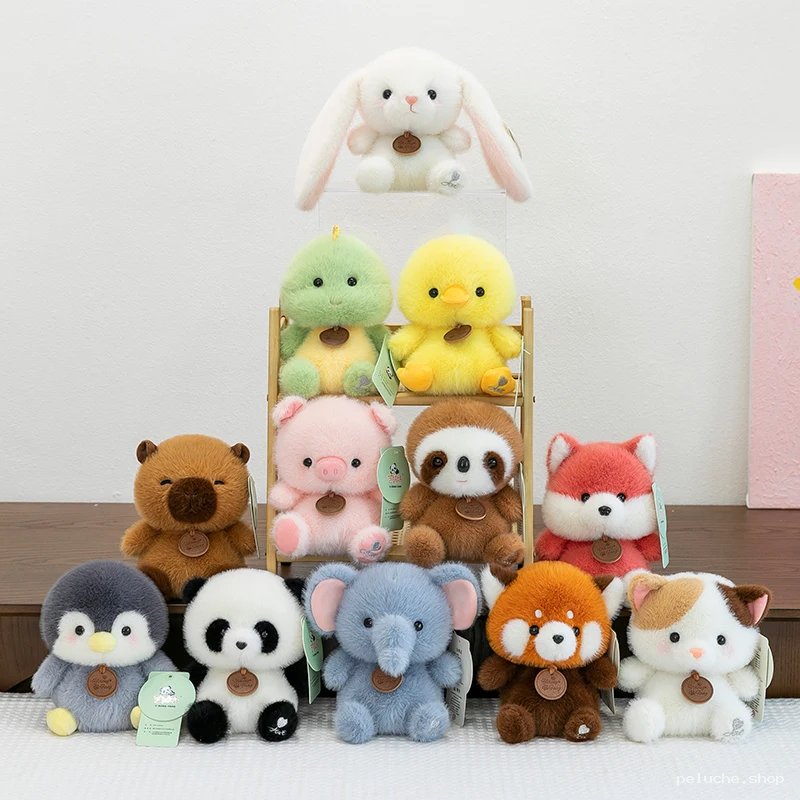 Collection de Peluches Animaux Mignons - Douceur et Variété