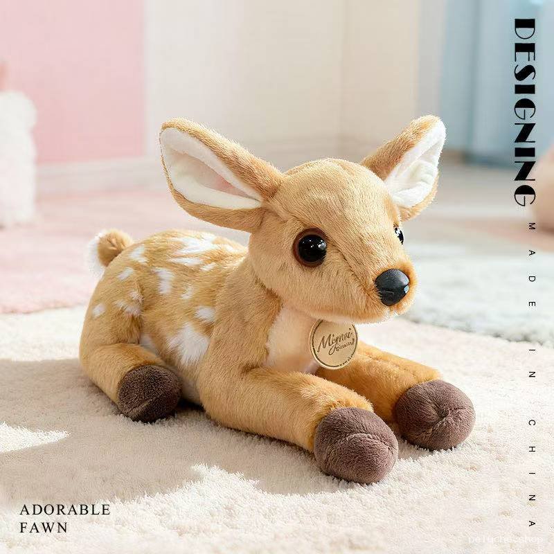 Adorable Peluche Faon pour Enfants | Doudou Mimmi Jumeau