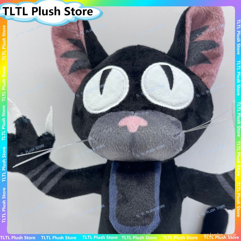 Peluche Chat Noir Kawaii - Douce et Adorable pour Tous les Âges