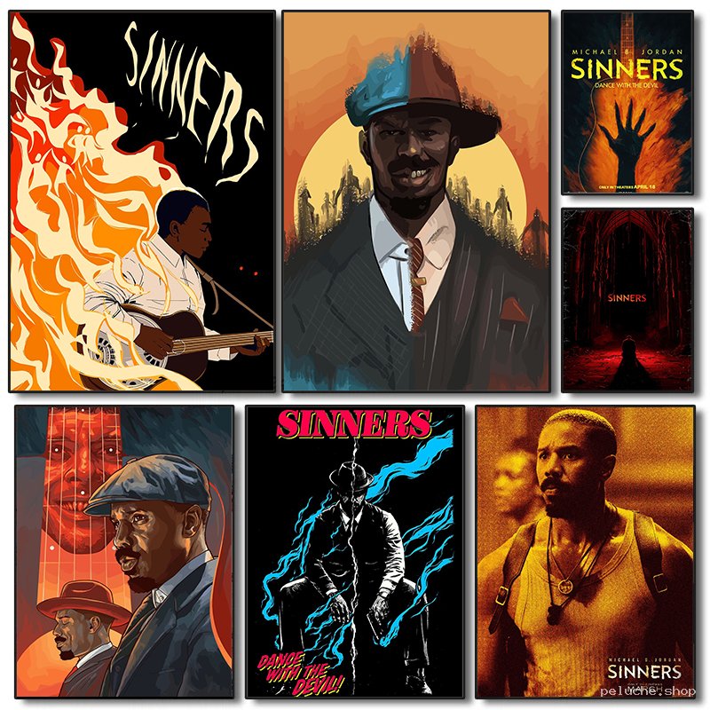Affiches Michael B. Jordan SINNERS | Collection Posters Film