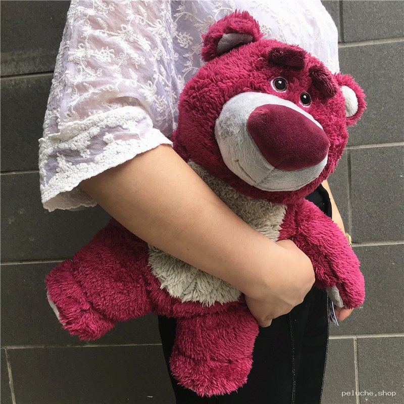 Peluche Lotso Géante Toy Story - Ours Rose Doux et Câlin