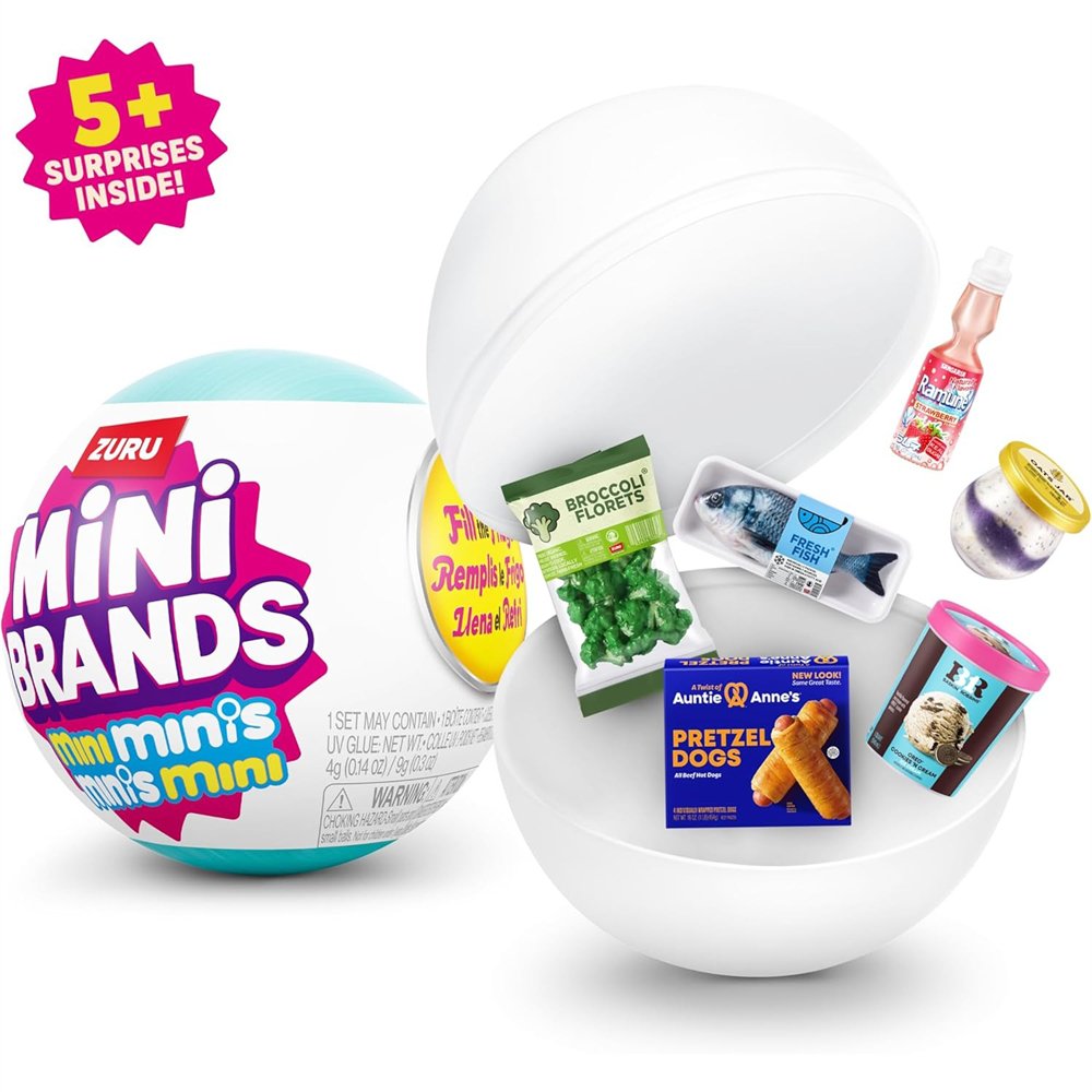 Zuru Mini Brands | 5+ Surprises Miniatures Réalistes