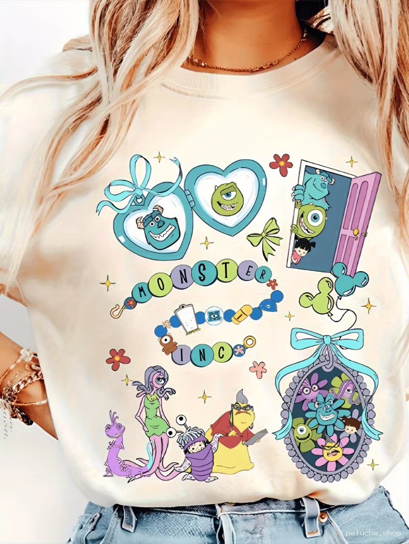 T-shirt Monstres et Cie Disney Pixar | Mike, Sulley & Boo