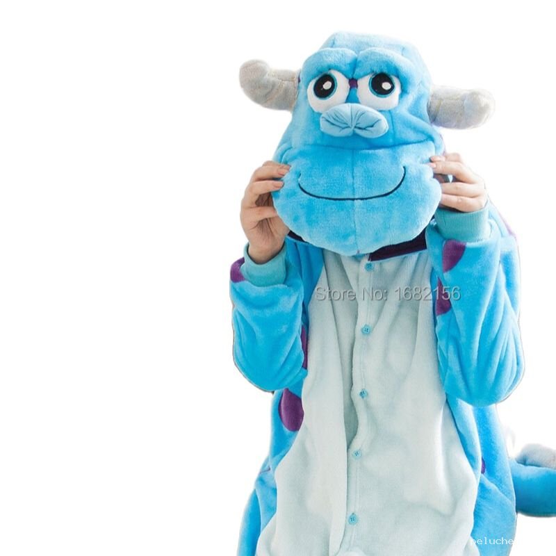 Pyjama Kigurumi Sulley Monstres et Cie en peluche douce