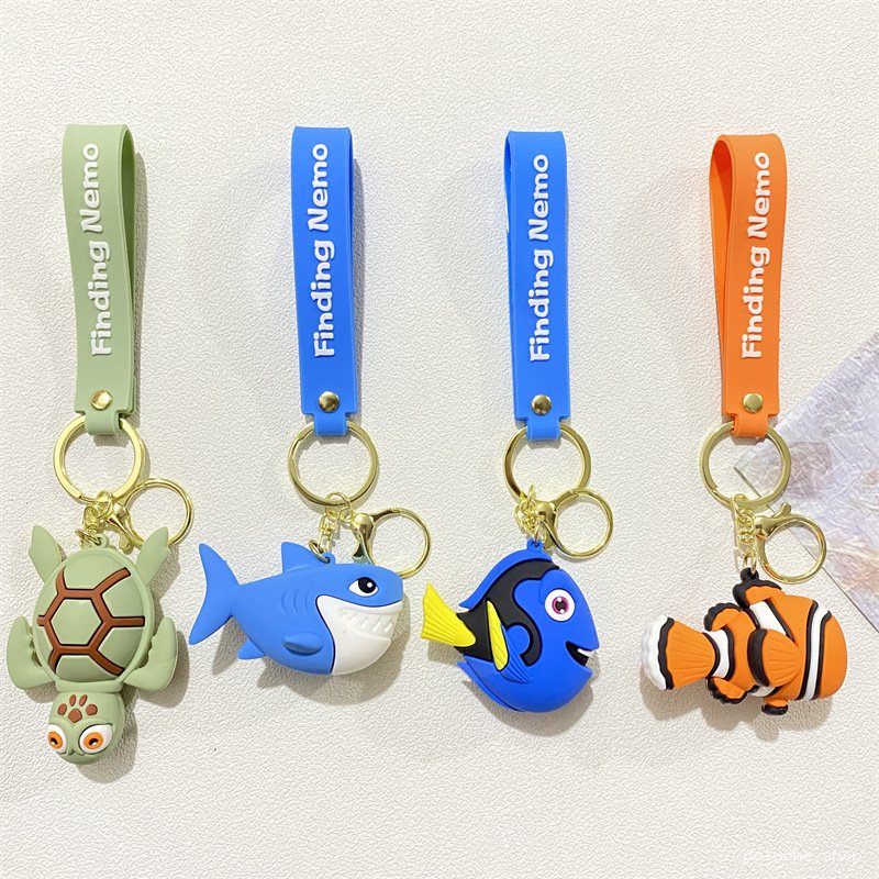 Porte-clés Finding Nemo Disney Pixar | Dory Nemo Squirt Bruce