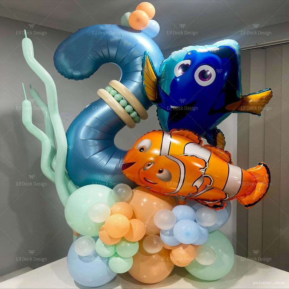 Décoration Ballons Anniversaire 2 ans Nemo & Dory