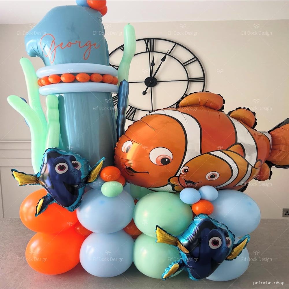 Décoration Ballons George 1er Anniversaire Thème Nemo Dory