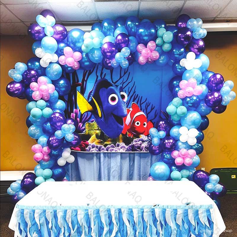 Arche Ballons Anniversaire Dory Nemo - Décoration Fête