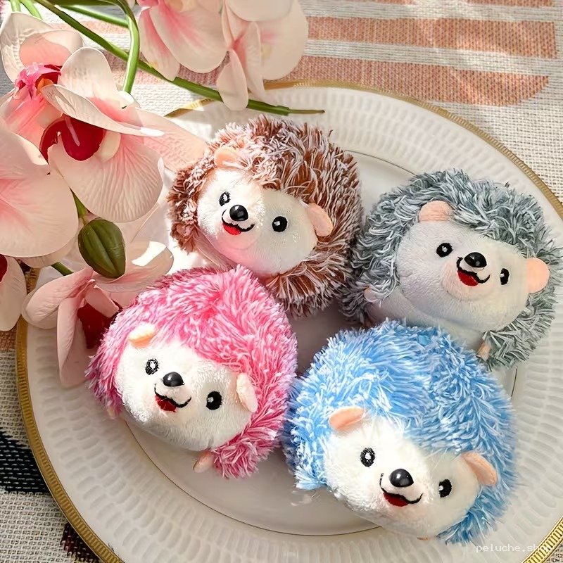 Mini Hérissons en Peluche Adorables - Douceur Assurée