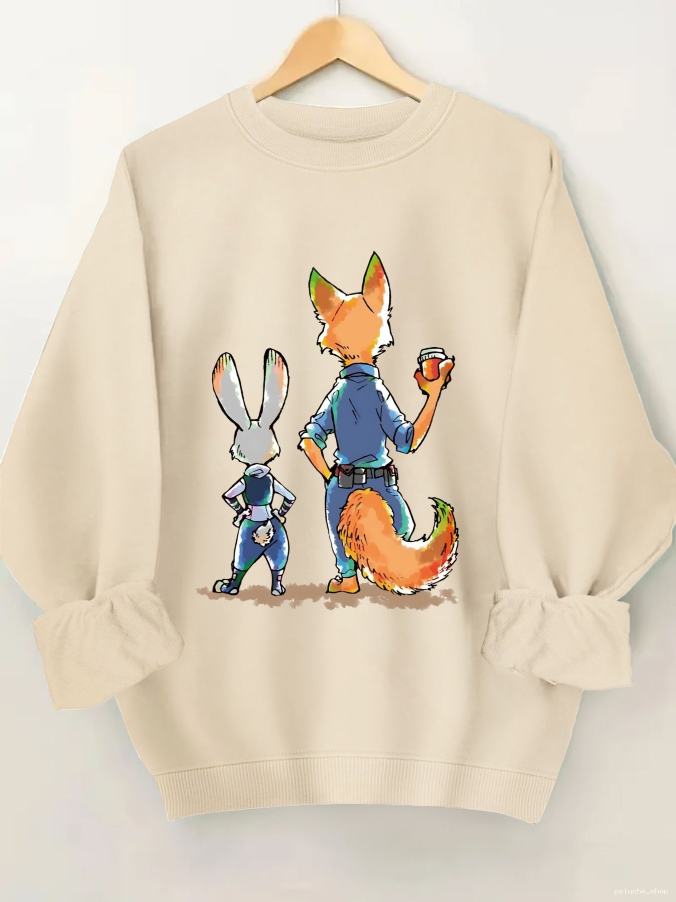 Sweat-shirt Zootopie Judy Hopps Nick Wilde – Style Unique