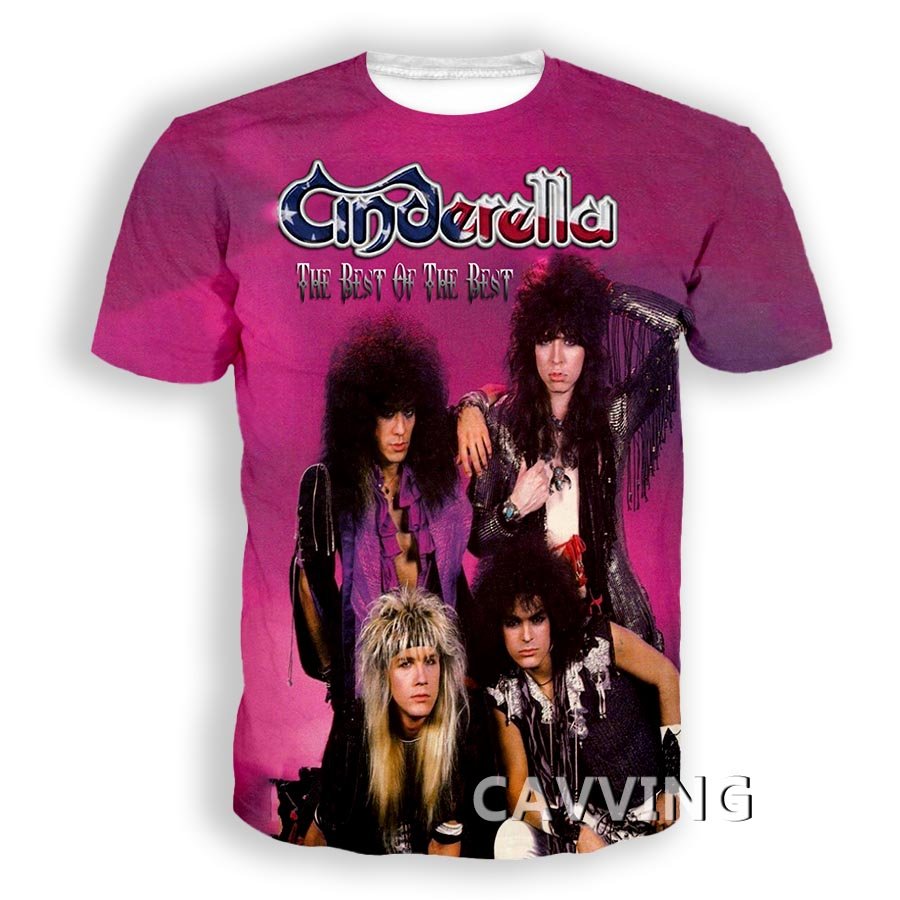 T-shirt Cinderella "The Best of The Best" - Style Rock 80s