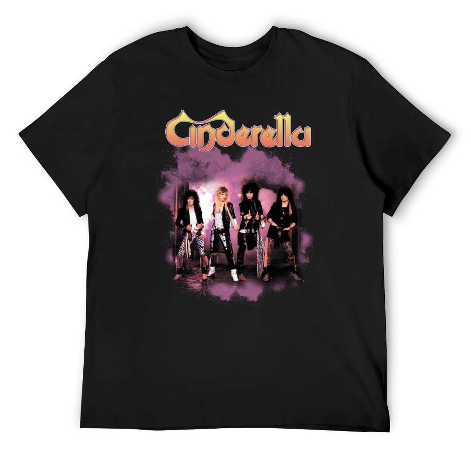 T-shirt Rock Officiel Cinderella - Vêtements de Groupe