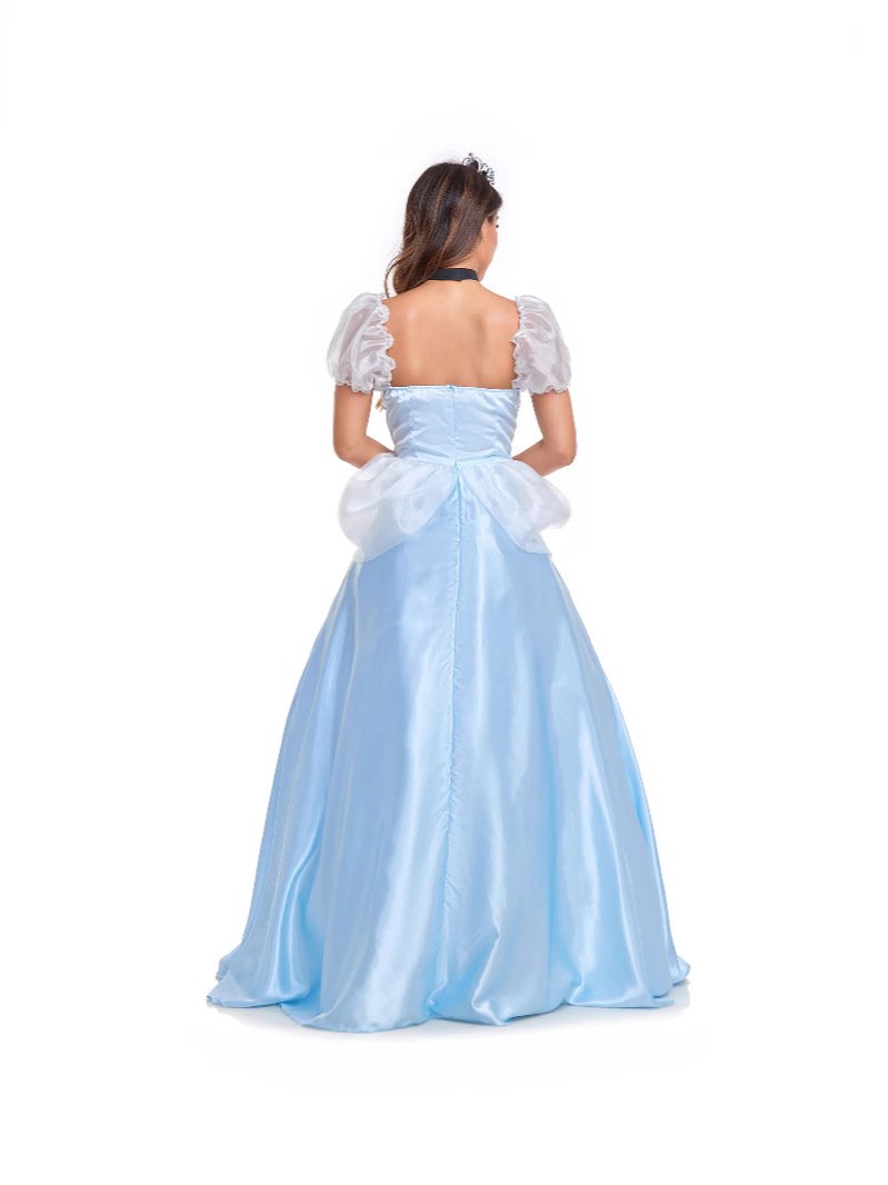 Robe Princesse Cendrillon Adulte Bleue - Soirée Déguisée