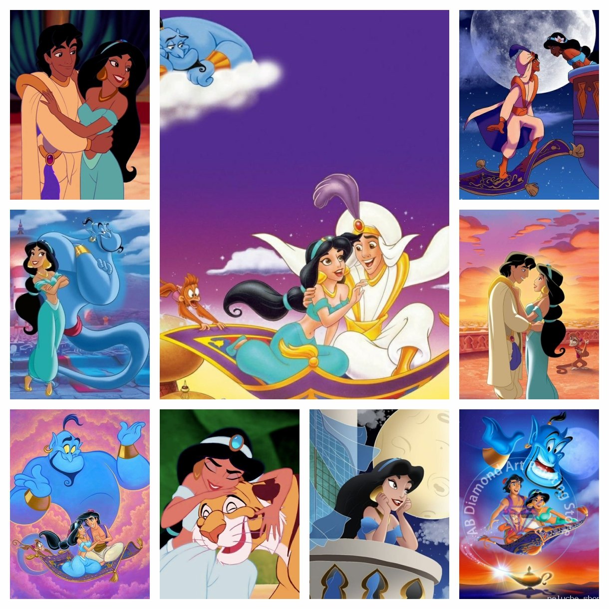 Disney Aladdin & Jasmine: Aventures Romantiques et Magie
