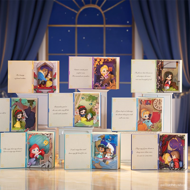 Figurines Disney Princesses en Livres | Collection Enchantée