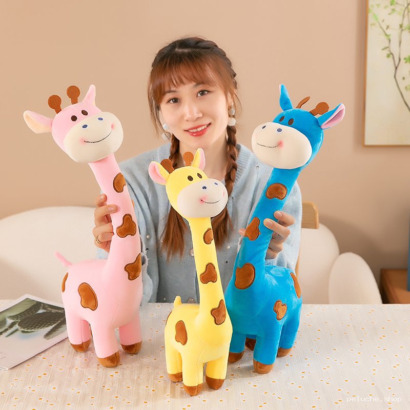 Peluches Girafe Douces et Colorées pour Enfants | Collection Mignonne