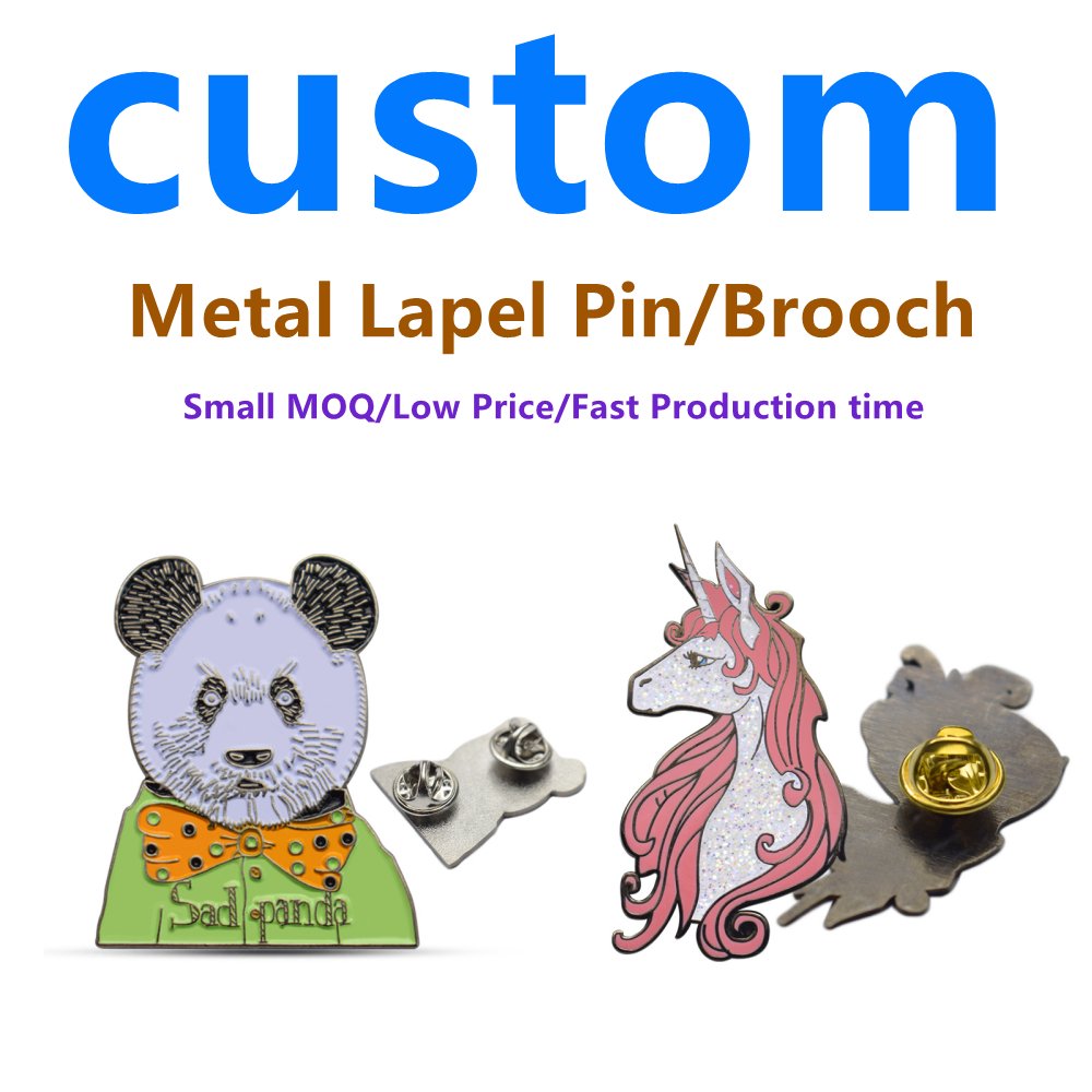 Pins Émail Personnalisés | Broches Métal sur Mesure Rapide