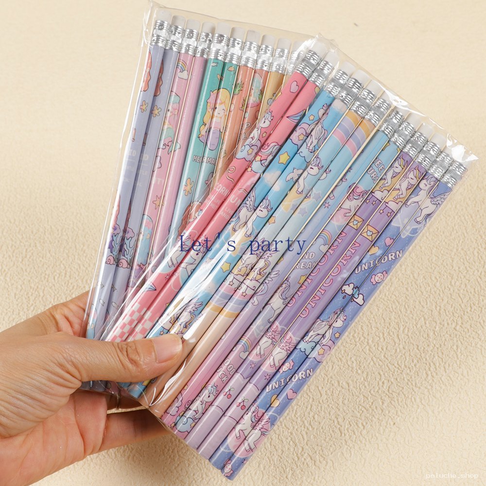 Crayons Pastel Licorne & Sirène - Idéal Fête Anniversaire
