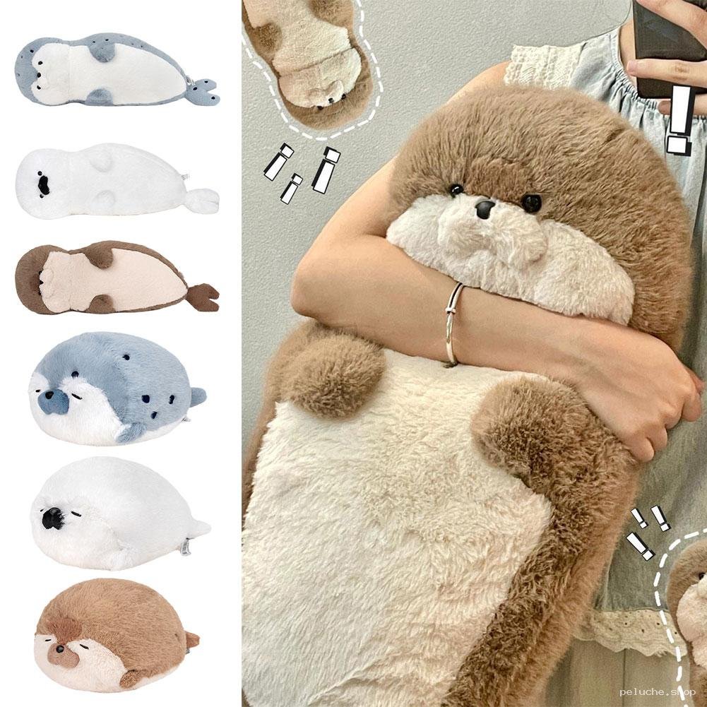 Peluche Phoque & Loutre Ultra Douce | Animaux Marins Câlins