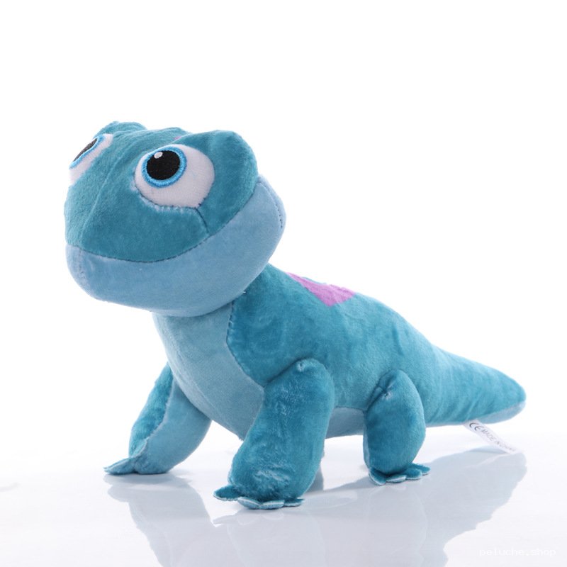Peluche Bruni La Reine des Neiges 2 - Douce Salamandre Bleu