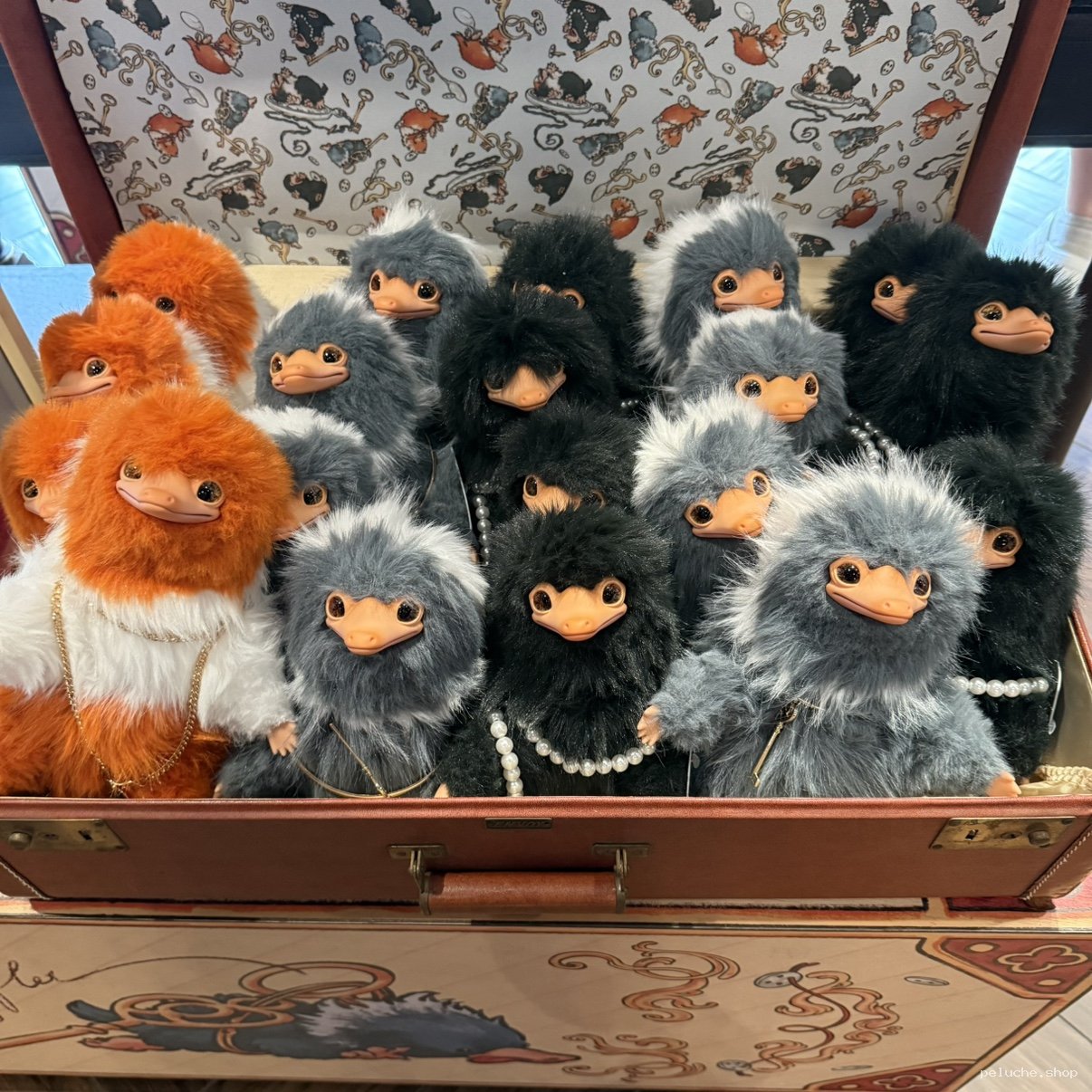 Peluches Niffleurs Animaux Fantastiques - Collection Complète