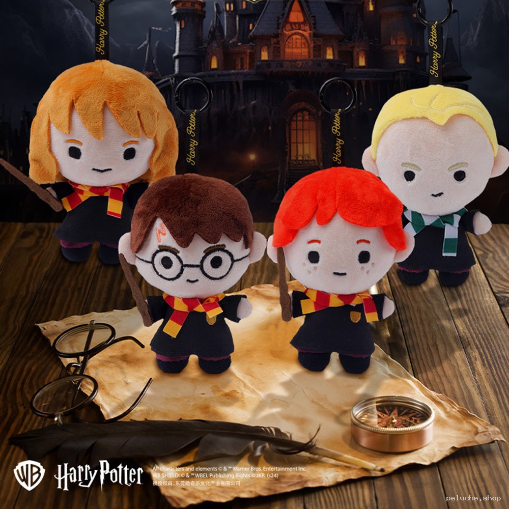 Peluches Harry Potter - Porte-clés Personnages Poudlard