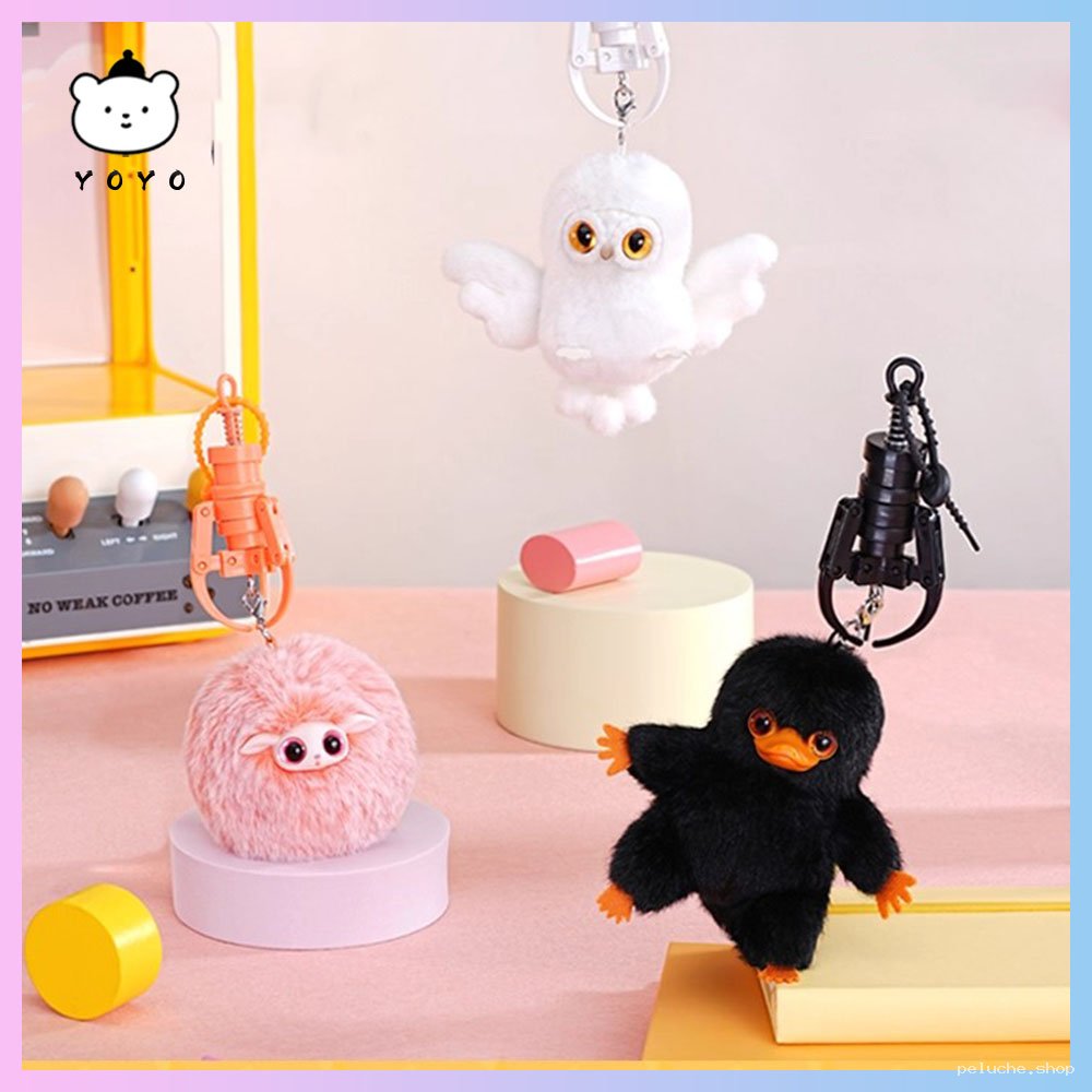 Porte-clés Peluches Créatures Magiques Mignonnes & Fantaisie