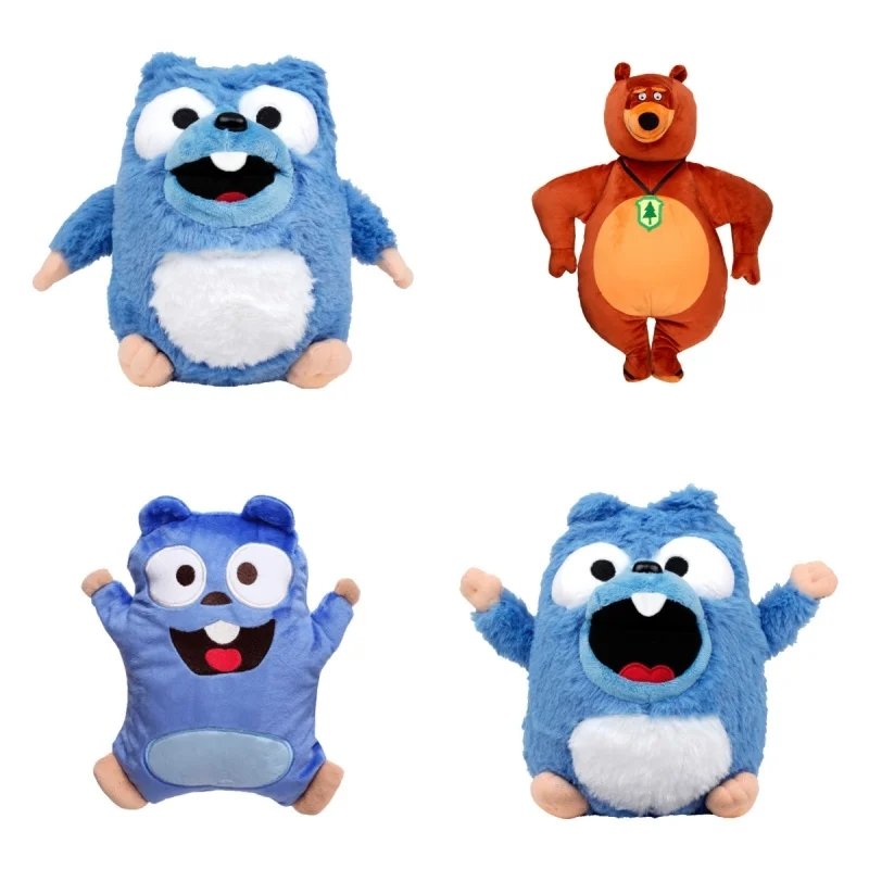 Peluches Grizzy et les Lemmings | Ours et Lemmings Doux