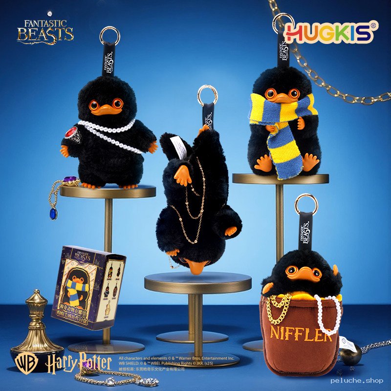 Porte-clés Peluche Niffleur Animaux Fantastiques HUGKIS